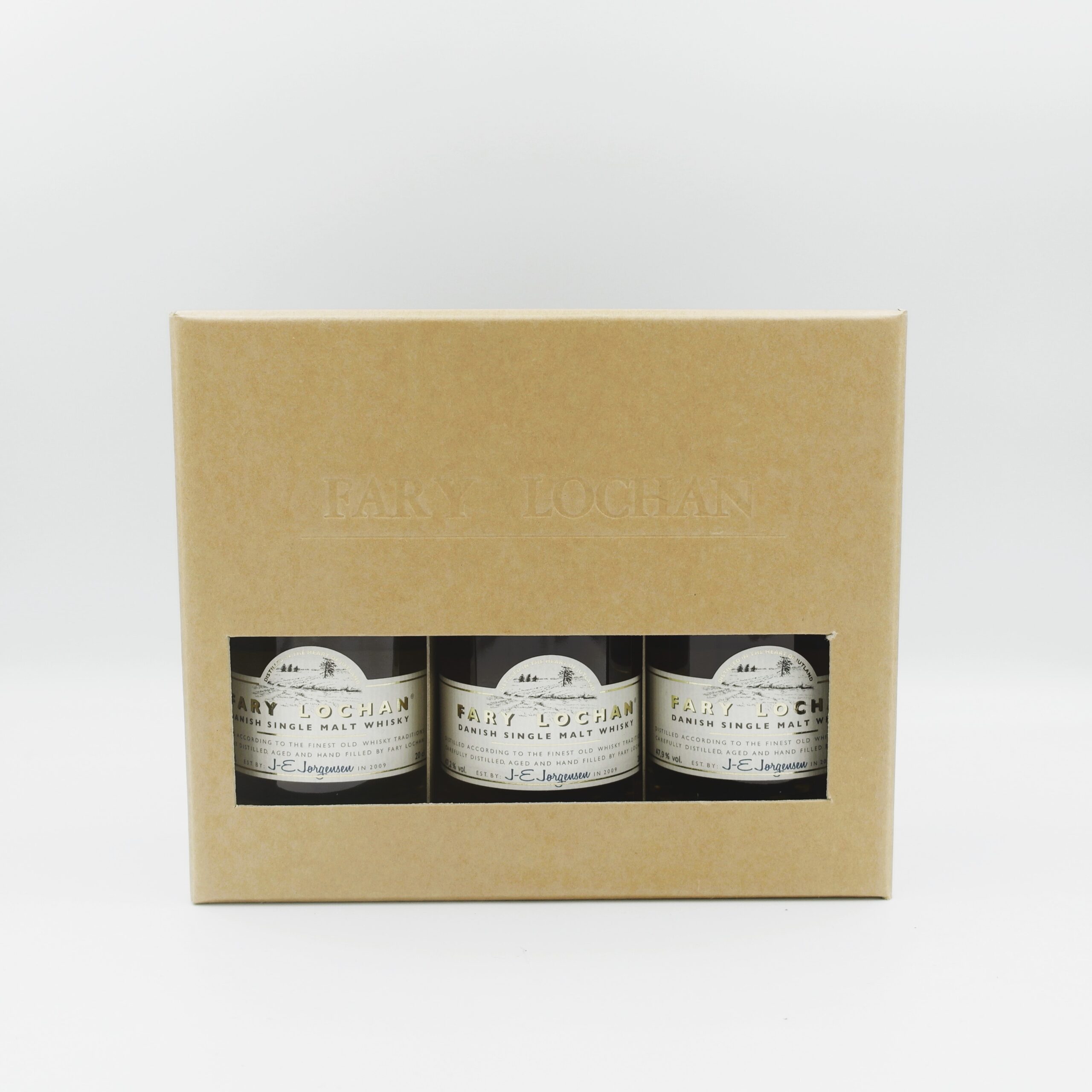 Gaveæske med 3 x 20 cl