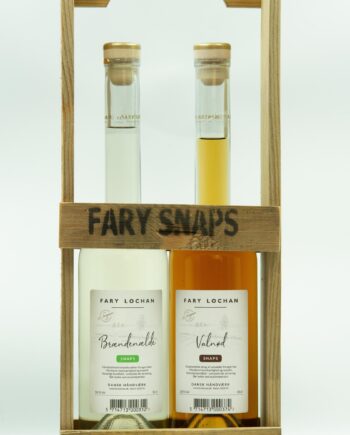 Trækasse med 2 snapse