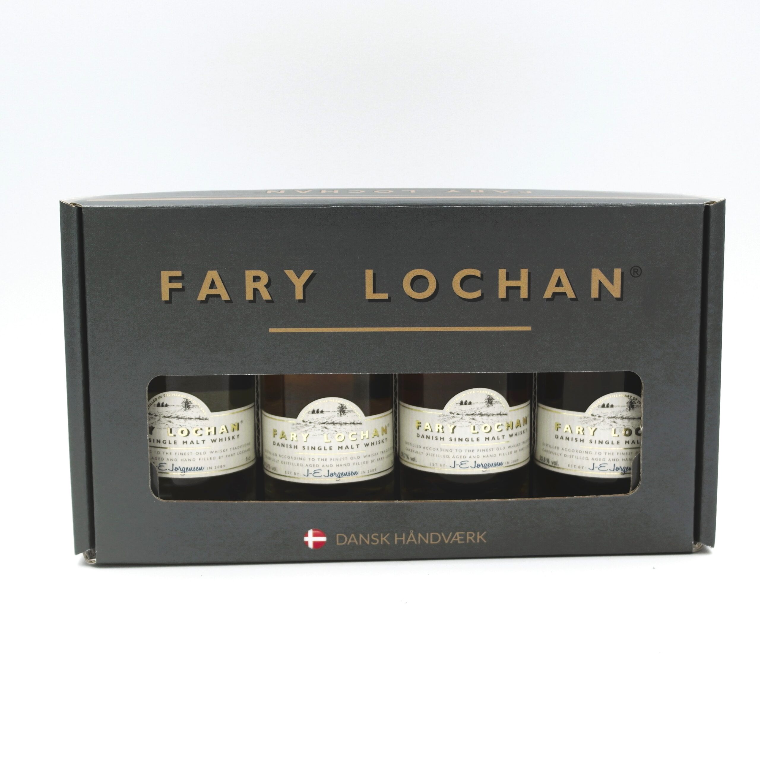 Gavekasse med 4 x 5 cl