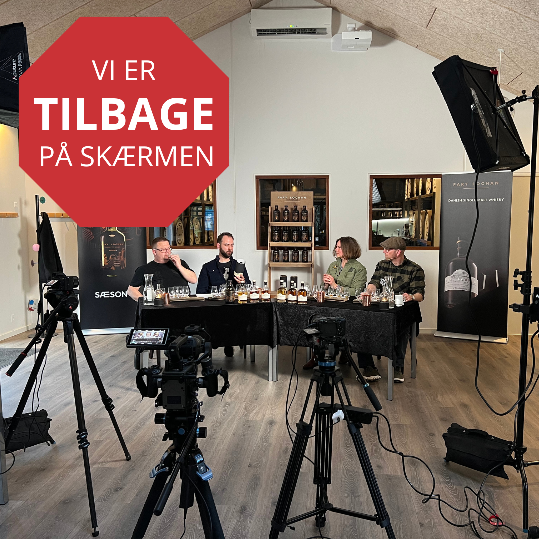 Tasting set for online whisky tasting on 23.04.2026