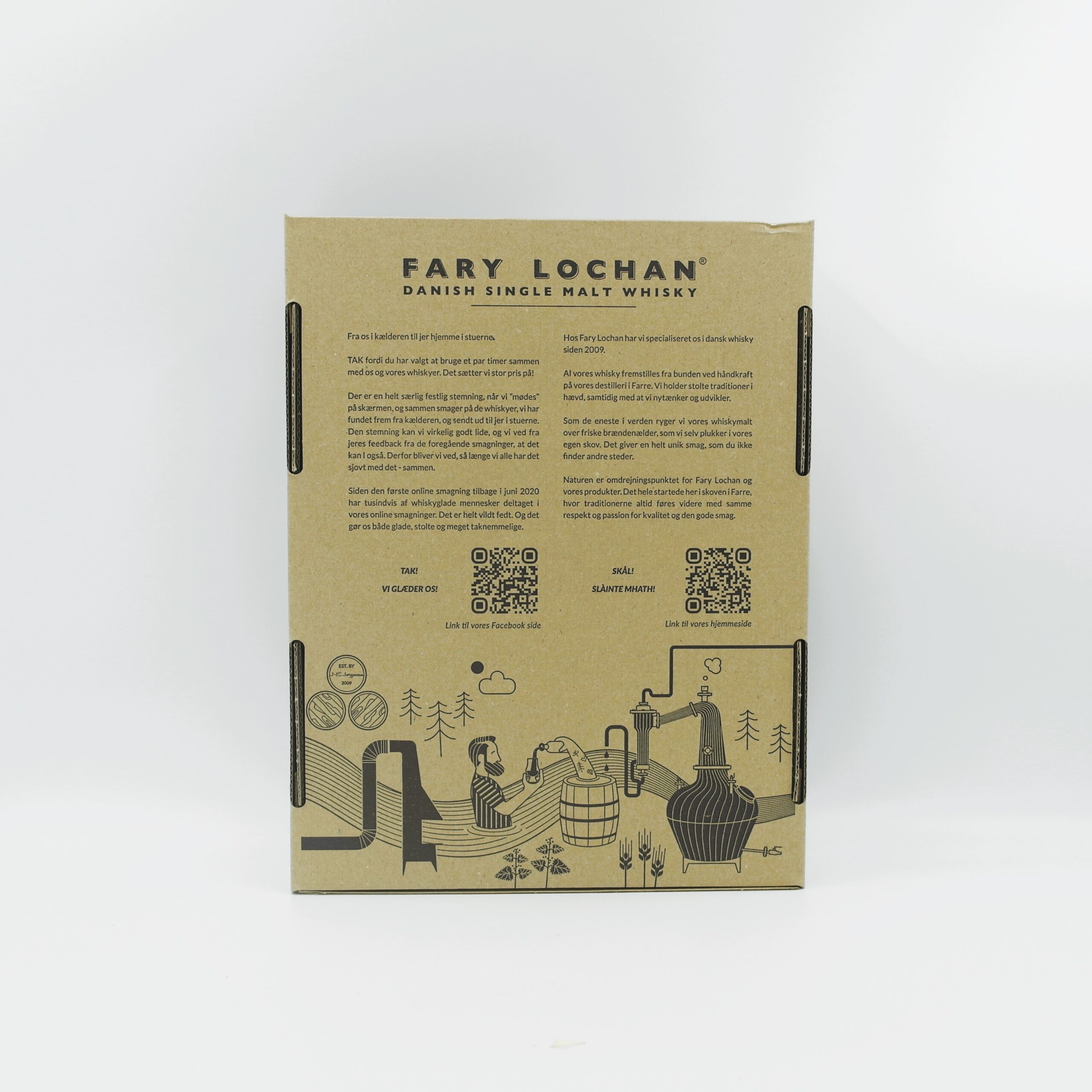 Smagesæt til online whiskysmagning d. 05.12.2025