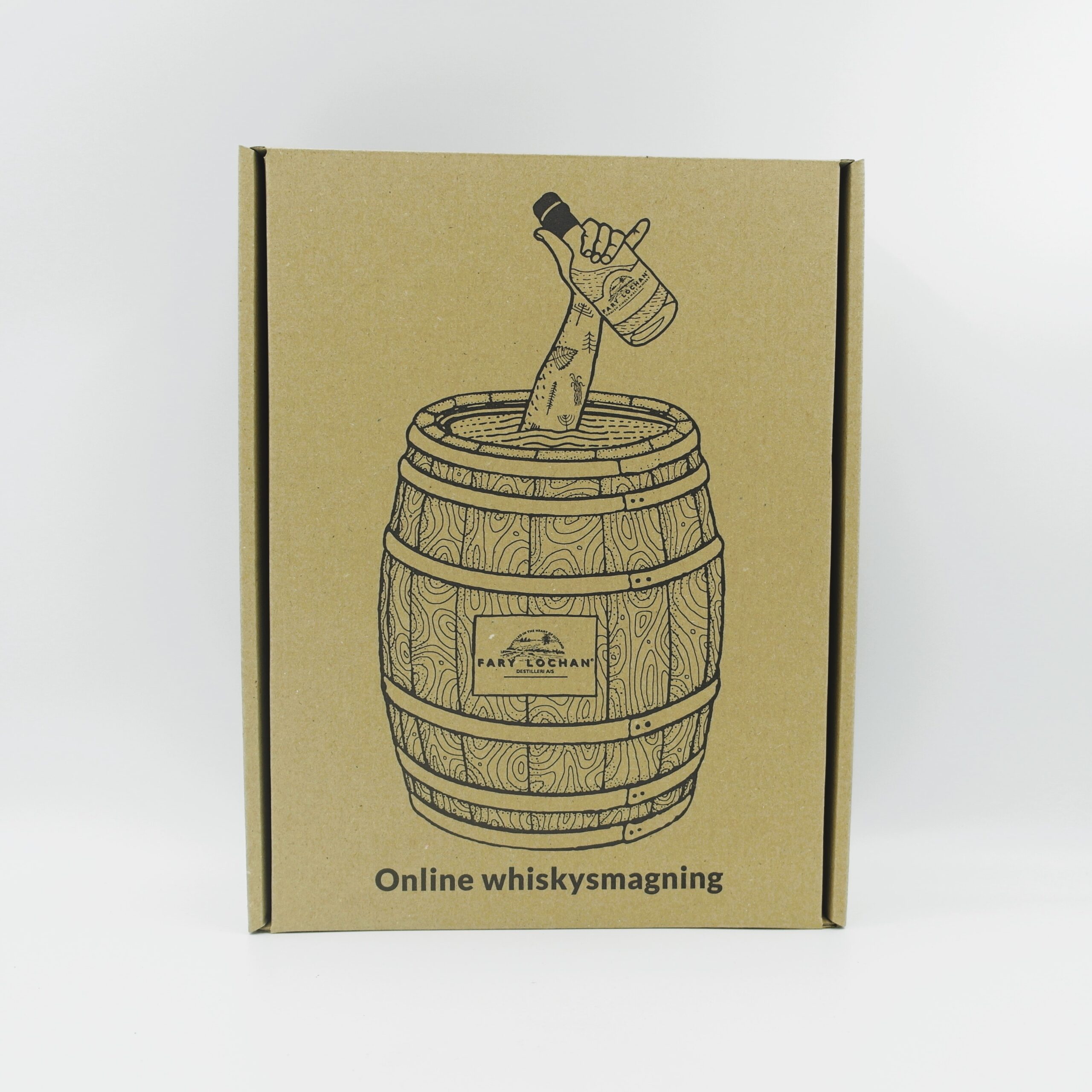Smagesæt til online whiskysmagning d. 05.12.2025
